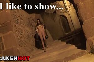 Provocative Ayesax Showing Body At Park Outdoors