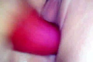 amateur blonde plays with babygirls toys