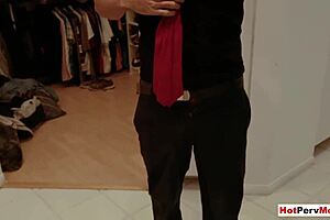 Did Classy Stepmom Love Stepson's Big Cock?