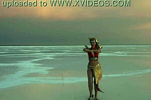 Pink sky and white salt under a stunning view.