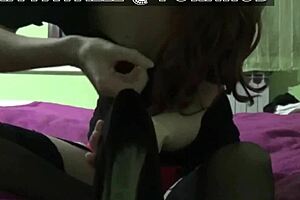 Amateur in heels instructs you to stroke your cock
