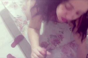 visiting my stepmother at night, want to fuck her big oiled ass bareback in doggystyle?