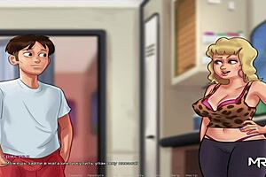 Summertime Saga you deserve to see my tits in episode 64