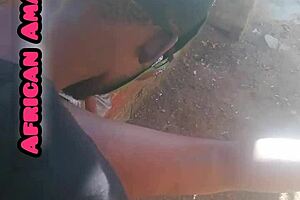 Beautiful mature sucks monster BBC!