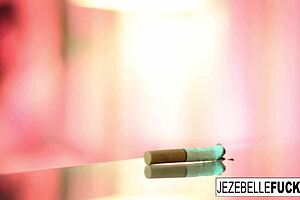 milf jezebelle says, 'watch me toy my pussy in this hotel'