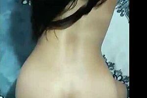 The Latina milf secretly rides the neighbor's cock while her husband is away