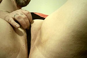 eliza and black get fingered while wearing panties in a story