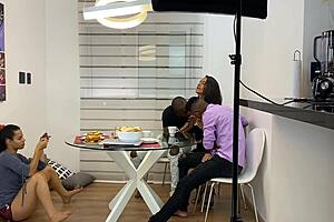 I feel so relieved after taking that monster cock from my employees to ease my stress.