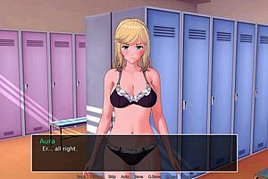 in episode 1, i start my new job as a high school tutor with petite girls.