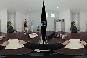 Kayla Kayden celebrates corner office anniversary.