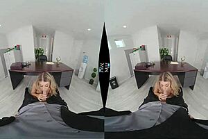 Kayla Kayden celebrates corner office anniversary.