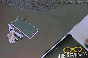 i'm the demanding ebony boss getting roughly fucked by my chauffeur in missionary position.