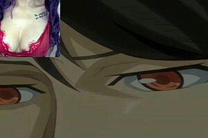 this milf needed cash but ended up loving the hentai action