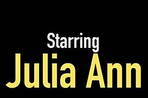 i beg busty milf julia ann to masturbate for me, oh god!