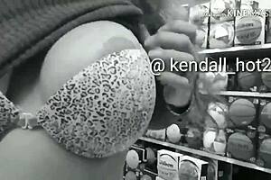 Latina Big Tits Shows Tits In Public