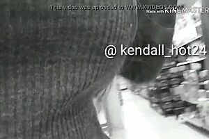 Latina Big Tits Shows Tits In Public