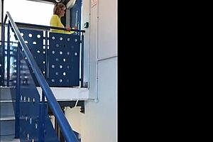 Unfaithful British Mature Lady Sonia Displays Her Giant Tits Boldly.