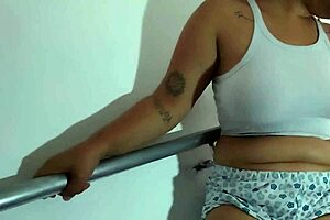 Delicious Cumshot on Big Tits from Stepbrother's Monster Cock!