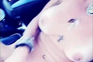 vanessa vixon enjoys a solo session at home