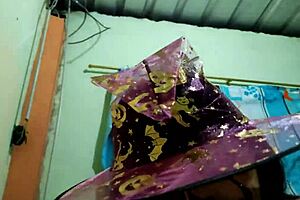 Feeling the Thrill as Dirty Sexy Witch Arrives for Homemade Halloween Porn