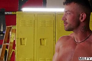 Does milfy fit mom Dana crave her tight ass fucked at the gym?