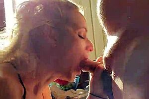 morning blowjob from milf