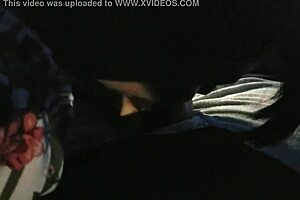 A real hooker gave a car blowjob in public.