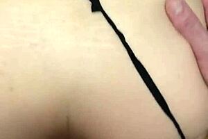 Why is this amateur latina milf so sexy in her homemade video, begging for more cock?