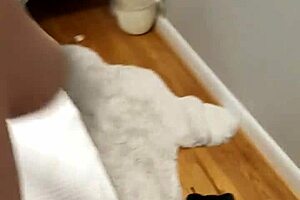 Why is this amateur latina milf so sexy in her homemade video, begging for more cock?