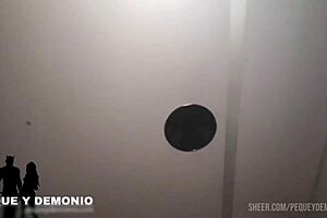 walkin round malaga, i stumbled into a glory hole for deepthroat fun, ya know!