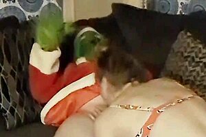 Danielle Roy Rides The Grinch?