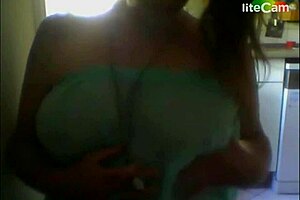 Big Tits Milf Shows Off Her Huge Breasts Intensely