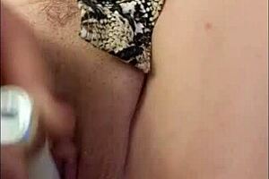 Hotwife Steffi's Snake Skin Pussy Dance Gets Dirty and Biting