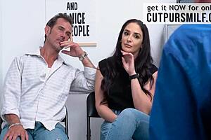 sheena ryder, the brunette milf, got caught stealing... what now? 😏