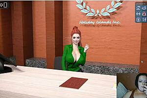 Holiday Island Part 3 Has Me Hooked on This Milf's Big Natural Tits and Babe Charm