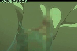 virgin couple in hentai having sex after wedding pussy cock