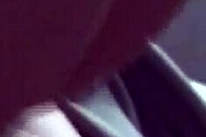 Amazing blowjob in the camping car with a hot redhead milf