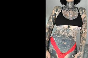 check out melody radford's hot tattooed dance