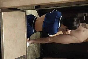 asian hot mom in a neutral story