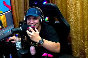 ruan grabs andressa's big tits and ass