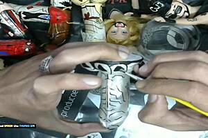 Time To Finish Painting Little Grey Alien