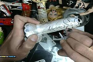 Time To Finish Painting Little Grey Alien