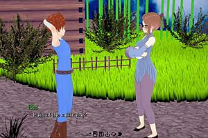 in heavenly peaks, this new hentai game, you grope teen 18+ and milf characters in 3d