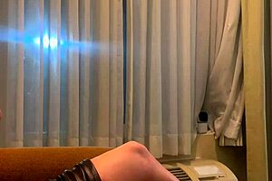 Latina MILF Sucks Big Black Cock