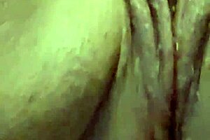 ebony milf self-pleases ass with toys