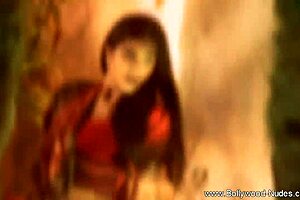 The eastern indian dancer is exposed in this solo performance with her brunette milf body.