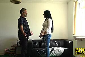 Real Busty Cougar Amateur Endures Hardcore BDSM Deep Throat on Monster Cock in Reality Scene