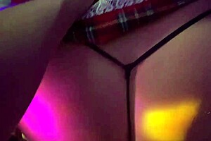 Milf has the best ass in lingerie.