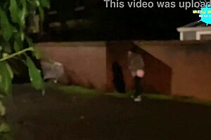 Cracky Outdoors in Her NATURAL HABITAT!