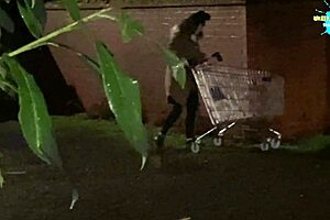 Cracky Outdoors in Her NATURAL HABITAT!